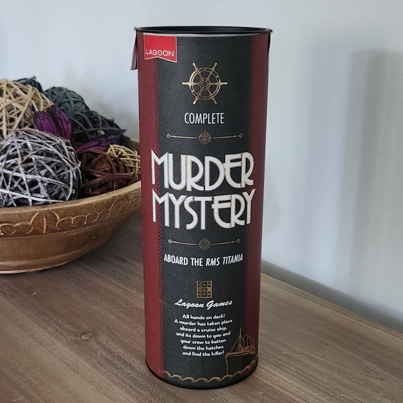 🕵️‍♀️🚢 Lagoon Games – Murder Mystery Party Game: HSS Titanic 💼 Complete game - Picture 1 of 10